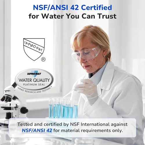 Vista 4 de Fil-Fresh Paquete de 2 filtros PURWater de repuesto para RF-9999 PURPLUS sistema de filtración de agua de grifo, certificado NSF, reemplazo