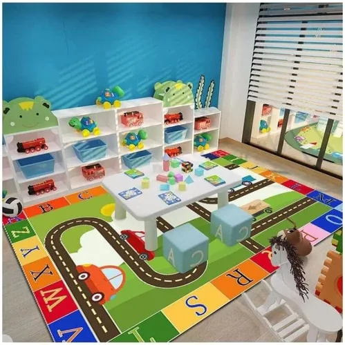 Vista 7 de Retro Heated Floor Mat Adjustable Heated Area Rug 12h Timer Heated Carpet Heated Carpet Electric Heated Floor for Home (E 140x200cm)