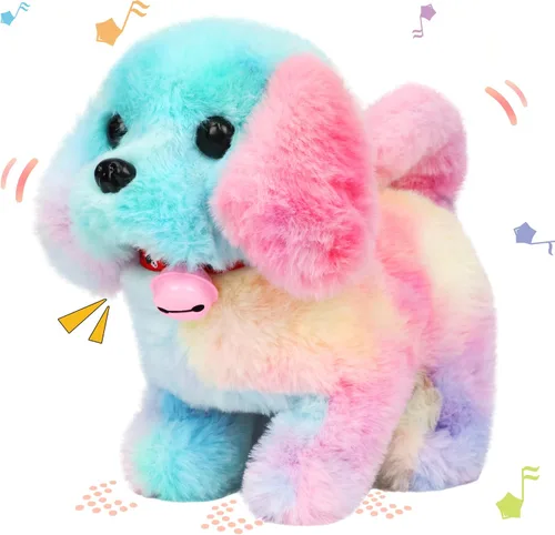 Vista 38 de Hopearl - Conejo saltarín con campana, interactivo, mascota electrónica de peluche con sonidos y movimientos, orejas que se mueven y nariz que se