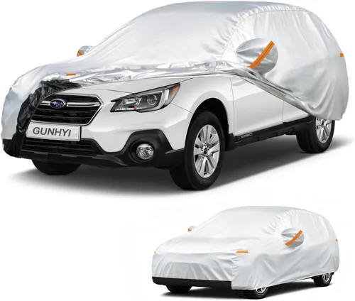 Vista 97 de GUNHYI - Funda para automóvil SUV de 7 capas, ajuste personalizado para BMW X1 (2010-2025), impermeable para todo tipo de clima, resistente