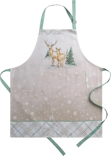 Vista 1098 de Maison d' Hermine Delantales para mujer con bolsillo, 100% algodón (27.50 x 31.50 pulgadas)