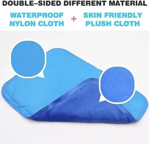 Vista 3 de Paquete de hielo de gel reutilizable para dormir, almohadilla fría, almohadilla de hielo de enfriamiento de la cabeza, almohada fría, alivia dolores