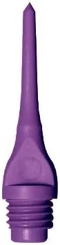 Vista 6 de Mueller - Puntas de dardos de plástico con rosca de 1/4 pulgadas – Bolsa/100-15 variaciones