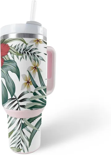 Vista 18 de MightySkins Skin - Vaso de vinilo compatible con Stanley The Quencher H2.0 FlowState de 40 onzas, Swirly, protectora, duradera y única, fácil