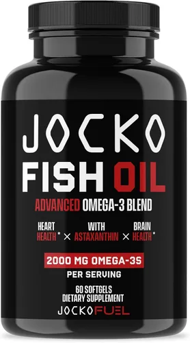 Vista 6 de Jocko Fuel Paquete de 2 suplementos - Magnesio Jocko + aceite de pescado Jocko