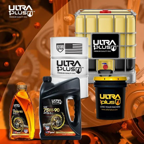 Vista 7 de ULTRA1PLUS SAE 75W-90 Aceite sintético para engranajes API GL-5 (Galón - 4 QTS)