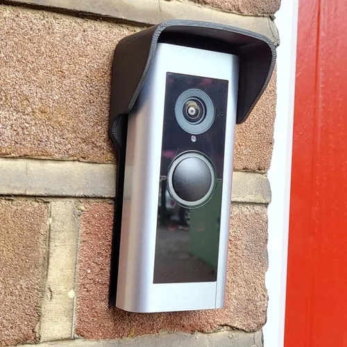 Vista 7 de Funda compatible con timbre de video RingPro y Pro2 Protección de cámara contra la luz de lluvia Delgado y fuerte