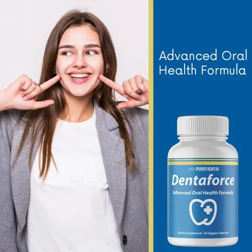 Vista 4 de Suplemento dietético DentaForce Advanced Oral Health Formula 60 cápsulas vegetales