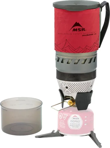 Vista 10 de MSR WindBurner - Sistema de estufa personal resistente al viento para acampar y mochilero