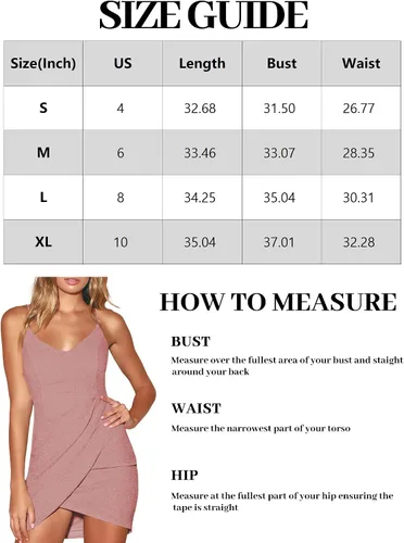 Vista 7 de ZAFUL Vestido ajustado brillante para mujer, cuello en V, tirantes delgados, purpurina sexy, mini vestidos de fiesta para discoteca