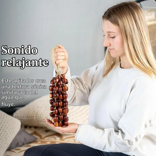 Vista 2 de Meinl Sonic Energy Seed Shell Shaker Instrumento de percusión — Sonidos naturales para meditación, ASMR, terapia de sonido, yoga