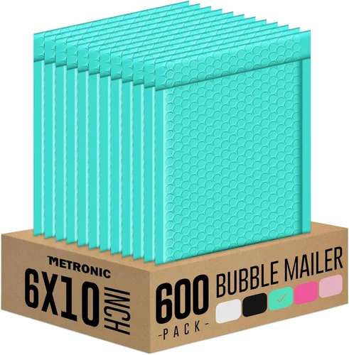 Vista 43 de Metronic Sobres de burbujas de 6 x 10 pulgadas, paquete de 100 sobres Azul