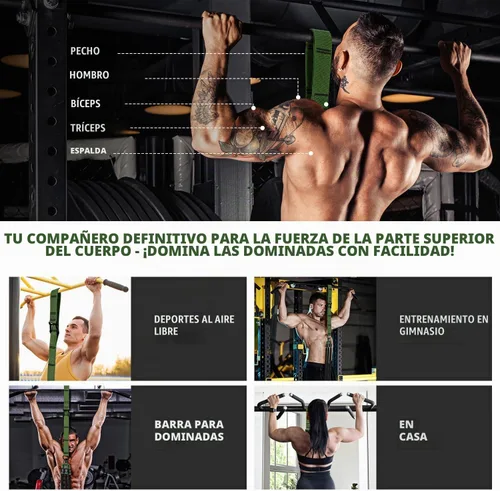 Vista 6 de KUTIZE Pull Up Assistance Bands, Pull Up Bar Resistance Bands, Pull Up Bands for Enhanced Strength Training, Muscle Training, 3 Heavy-Duty