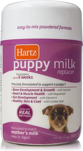 Vista 4 de Hartz Reemplazo de leche en polvo para cachorros - 12oz