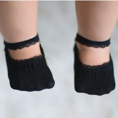 Vista 6 de Calcetines antideslizantes para bebés y niñas, antideslizantes para niños pequeños