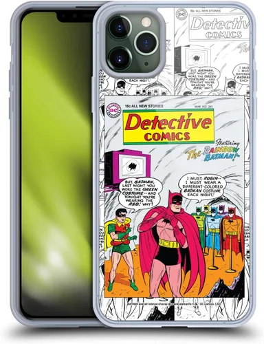 Vista 455 de Head Case Designs Funda de gel suave con licencia oficial de Batman DC Comics Hush Catwoman icónica de cómic, compatible con Apple iPhone 11 Pro Max