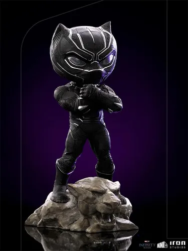 Vista 3 de Iron Studios Marvel - Pantera Negra - Mini Co. 1 figura