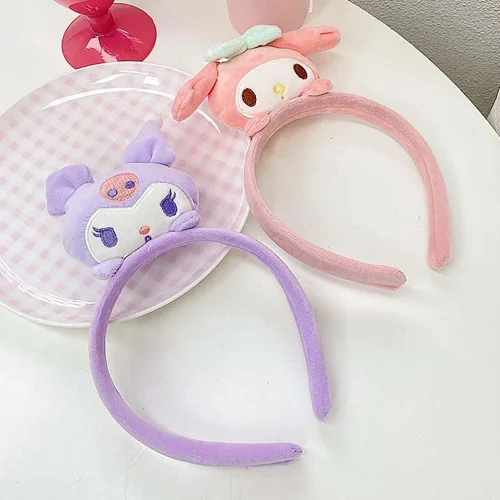 Vista 4 de Huositi Linda diadema de anime para cosplay, accesorios para la cabeza para niñas