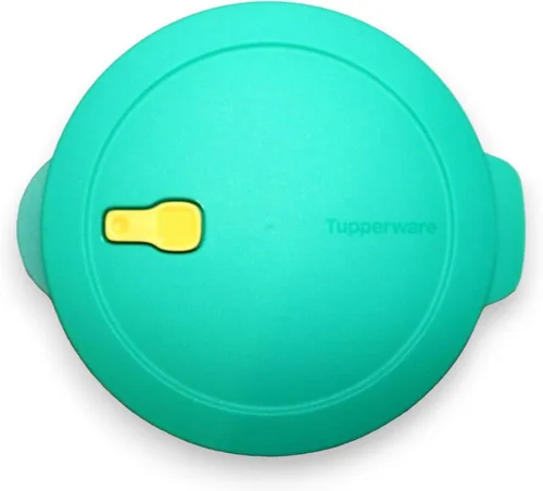 Vista 5 de Tupperware Crystalwave - Plato grande dividido para microondas, color verde azulado