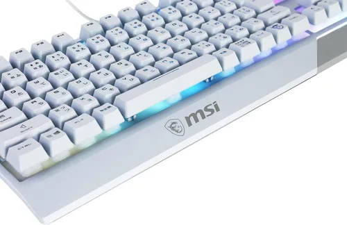 Vista 4 de MSI Vigor GK30 COMBO WHITE JP Gaming Keyboard Mouse Set KB576