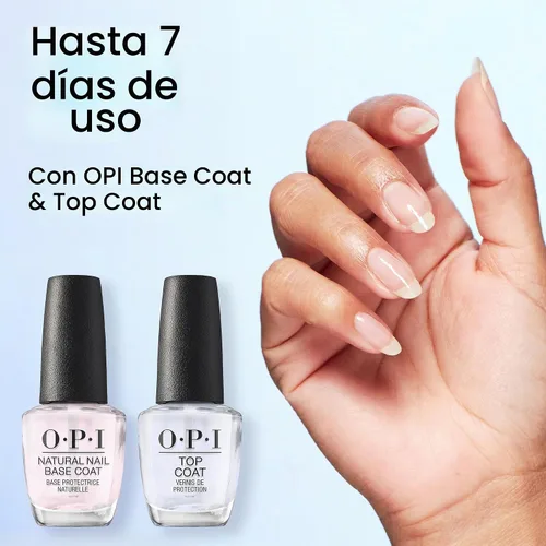 Vista 6 de OPI Nail Lacquer Nail Polish Opaque Bright Red Shimmer Chip Resistant Nail Polish Fast Drying, Streak Free