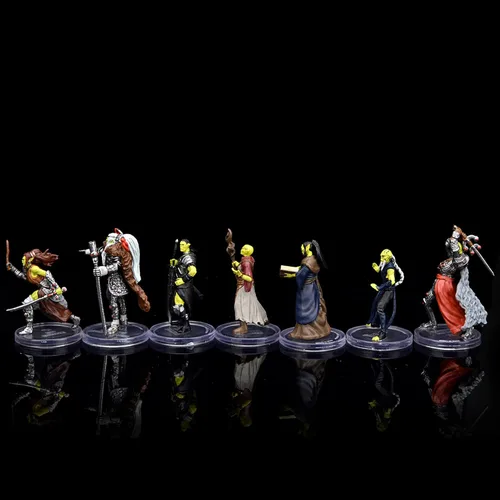 Vista 7 de Dungeons & Dragons D&D Icons of the Realms: Githyanki Warband - Juego de 7 figuras prepintadas, miniaturas RPG
