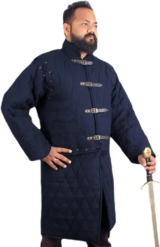 Vista 2 de Abrigo acolchado Gambeson Chaqueta Aketon para Sca