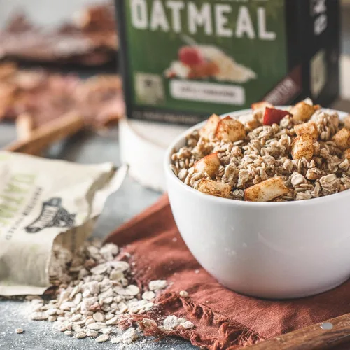 Vista 8 de Kodiak Cakes Paquetes de avena instantánea, manzana y canela, alto contenido en proteínas, 100% granos integrales, 6 cajas con 6 paquetes cada una