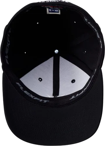 Vista 6 de Hurley Sombrero negro Flexfit One And Only para hombres