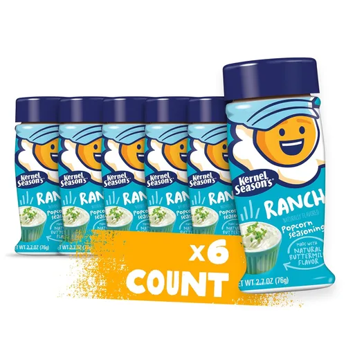 Vista 10 de Kernel Season's Frosty's Mint Chip - Condimento para palomitas de maíz, 2.60 onzas (paquete de 6)