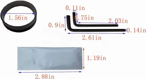 Vista 5 de Kit DA250B de la revisión para la clavadora del OEM 905013 del cable del portero