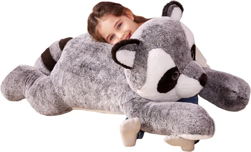 Vista 14 de IKASA Animal de Peluche de Gato Grande Juguete de Peluche, Gatito Gigante Lindo Juguetes Suaves Jumbo, Peluche Enorme de Gran Tamaño Peluche