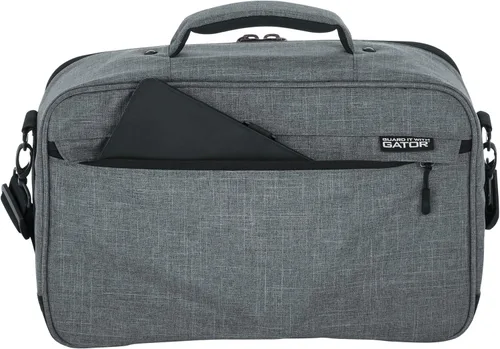 Vista 11 de Gator Cases Transit Series Deluxe - Bolsa para equipos y accesorios, 16" x10, color gris (GT-1610-GRY)