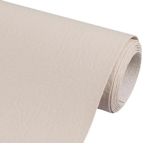 Vista 20 de Tela de Tapicería de Vinilo de Cuero Sintético por Yarda 55" de Ancho Material de Cuero Sintético Suave en Láminas para Muebles Marino Manualidades