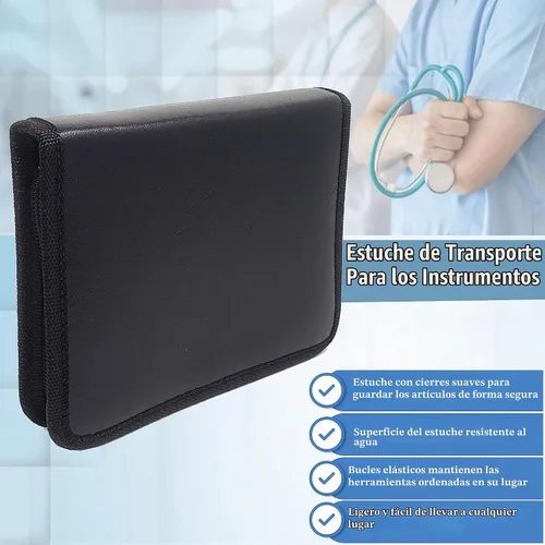 Vista 8 de A2ZScilab - Kit de disección avanzada de 23 piezas, multicolor, arco iris, biología y anatomía, estudiantes de ciencias de acero inoxidable, estuche