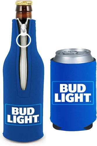 Vista 11 de Kolder Juego de latas y botellas con licencia Beer Coolie Insulator Sleeve Holder Huggie Bud Light Dilly Dilly
