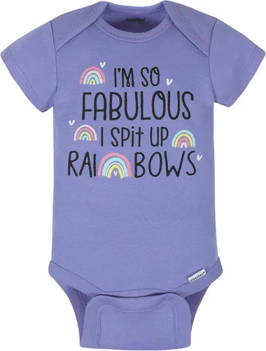 Vista 8 de Onesies Brand baby-girls 8-pack Short Sleeve Mix & Match Bodysuits