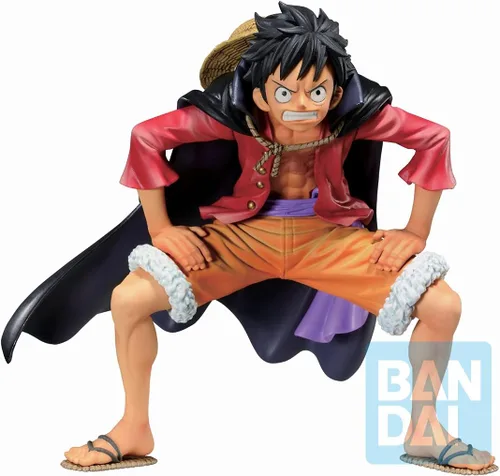 Vista 3 de Ichibansho Figure - Una pieza - Monkey D. Luffy (aniversario de una pieza), estatua coleccionable de Bandai Spirits Mono D Luffy