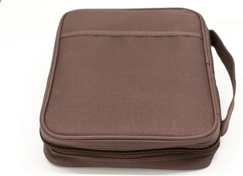 Vista 3 de Brown Eagles - Funda para Biblia de poliéster reforzado con asa, tamaño XL