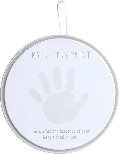 Vista 7 de Reece Studio My Little Print Baby Handprint or Footprint Clay Keepsake Tin Arcilla no tóxica segura para bebés, sin mezclar ni hornear manualidades