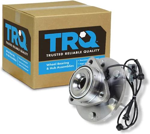 Vista 116 de TRQ Cojinete de rueda lateral del pasajero trasero y conjunto de cubo compatible con Ram ProMaster 1500 ProMaster 2500 ProMaster 3500 2014-2023