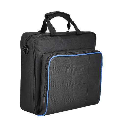 Vista 8 de Yosoo Health Gear Carrying Case, Black Protective Shoulder Bag Ps4 Pro Carrying Case Bag Travel Storage Handbag for Slim Game System Console and