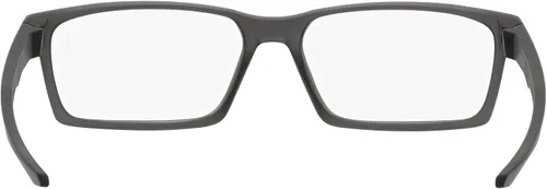 Vista 7 de Oakley OX8060 - Marcos rectangulares para lentes recetados para hombre, color gris satinado ahumadolente demo, 2.323in, Lente gris satinado