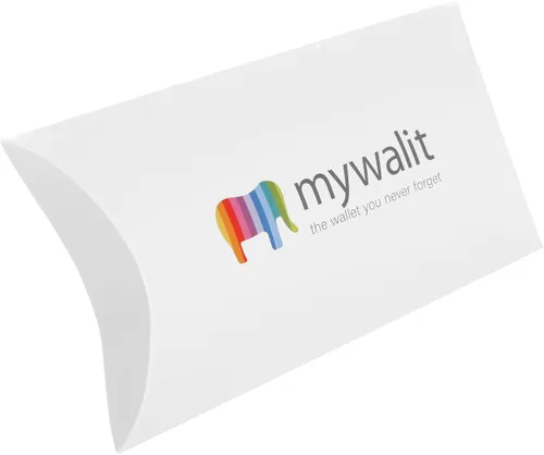 Vista 2 de mywalit Tarjetero de doble cara, negro (Black Pace), Classic