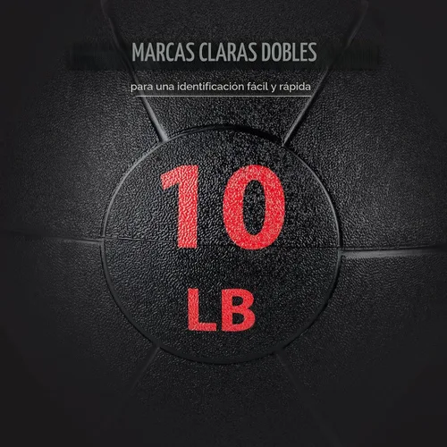Vista 8 de ZELUS Balón medicinal con doble agarre, pelota de ejercicio de 10/20 libras, pelota de peso con asas, pelota de ejercicio con agarre texturizado