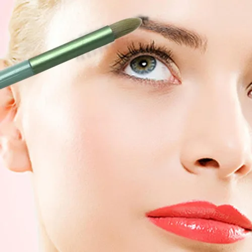 Vista 6 de Brochas de maquillaje, juego de brochas de maquillaje, 13 piezas de brochas de maquillaje para base, corrector para cejas, sombras de ojos, polvo