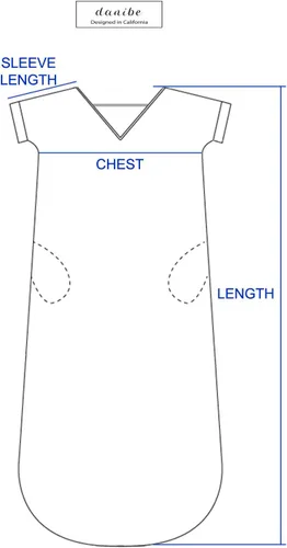 Vista 6 de Vestido largo de manga corta para mujer con bolsillos (XS-XXL)