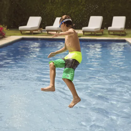 Vista 3 de Speedo Boys' Swim Trunk Knee Length Blocked Volley-Discontinued