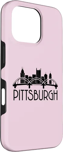 Vista 44 de iPhone 16 Pittsburgh Skyline 412 Steel City Case