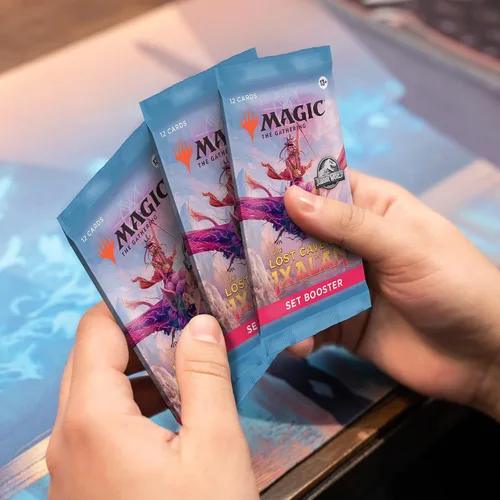 Vista 7 de Magic: The Gathering El Paquete de Las Cavernas Perdidas de Ixalan - 8 Potenciadores de Set + Accesorios